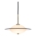 Halo Design 743599 - Κρεμαστό φωτιστικό με καλώδιο ORBIT 1xG9/7W/230V Ø 24 cm λευκό/ορείχαλκος/καπνιστό γκρι