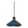 Halo Design 744060 - Κρεμαστό φωτιστικό με καλώδιο PARIS 1xG9/28W/230V Ø 24 εκ. μπλε/ορείχαλκος/δρυς