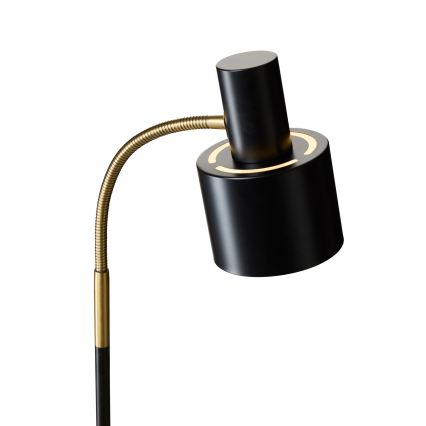 Halo Design 746866 - Επιδαπέδιο φωτιστικό VOGUE 1xE27/40W/230V μαύρο/ορείχαλκο