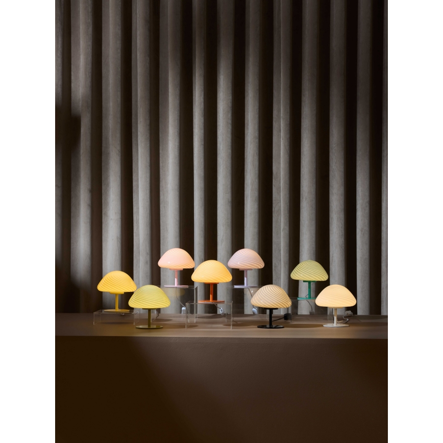 Halo Design 746996 - Επιτραπέζιο φωτιστικό CANDY MINI MUSH 1xG9/25W/230V Ø 17 εκ. λευκό