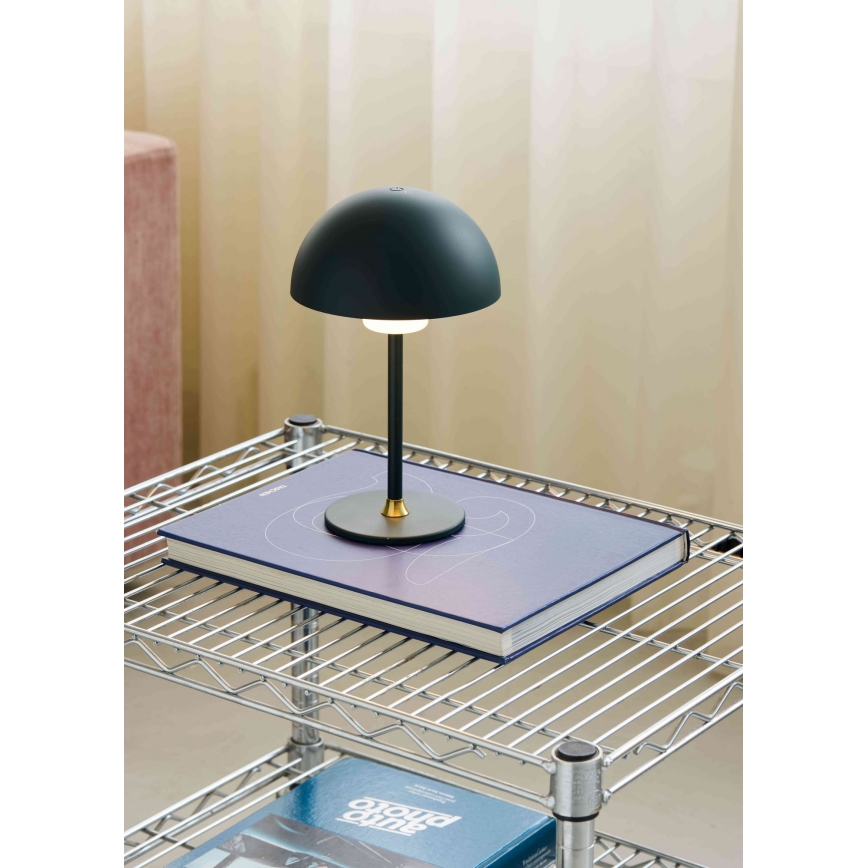 Halo Design 747580 - LED Ρυθμιζόμενο επαναφορτιζόμενο επιτραπέζιο φωτιστικό MOON LIGHT LED/2,7W/2600 mAh πράσινο