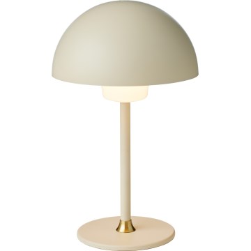 Halo Design 747597 - Επαναφορτιζόμενο επιτραπέζιο φωτιστικό LED με ρύθμιση φωτεινότητας MOON LIGHT LED/2,7W/2600 mAh σε κρεμ απόχρωση