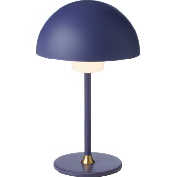 Halo Design 747603 - Ρυθμιζόμενη επαναφορτιζόμενη επιτραπέζια λάμπα LED MOON LIGHT LED/2,7W/2600 mAh μπλε