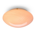 Halo Design 748709 - Φωτιστικό οροφής CANDY 1xE27/40W/230V διάμ. 30 εκ. ροζ