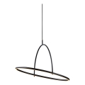 Halo Design 749546 - Ρυθμιζόμενο κρεμαστό φωτιστικό LED σε καλώδιο TILT LED/40W/230V, διάμ. 60 cm, μαύρο
