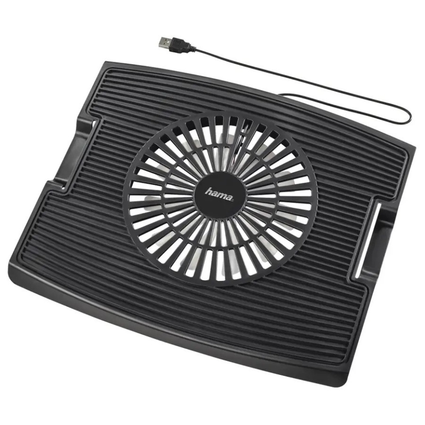Hama - Cooling pad για laptop 1x fan USB μαύρο