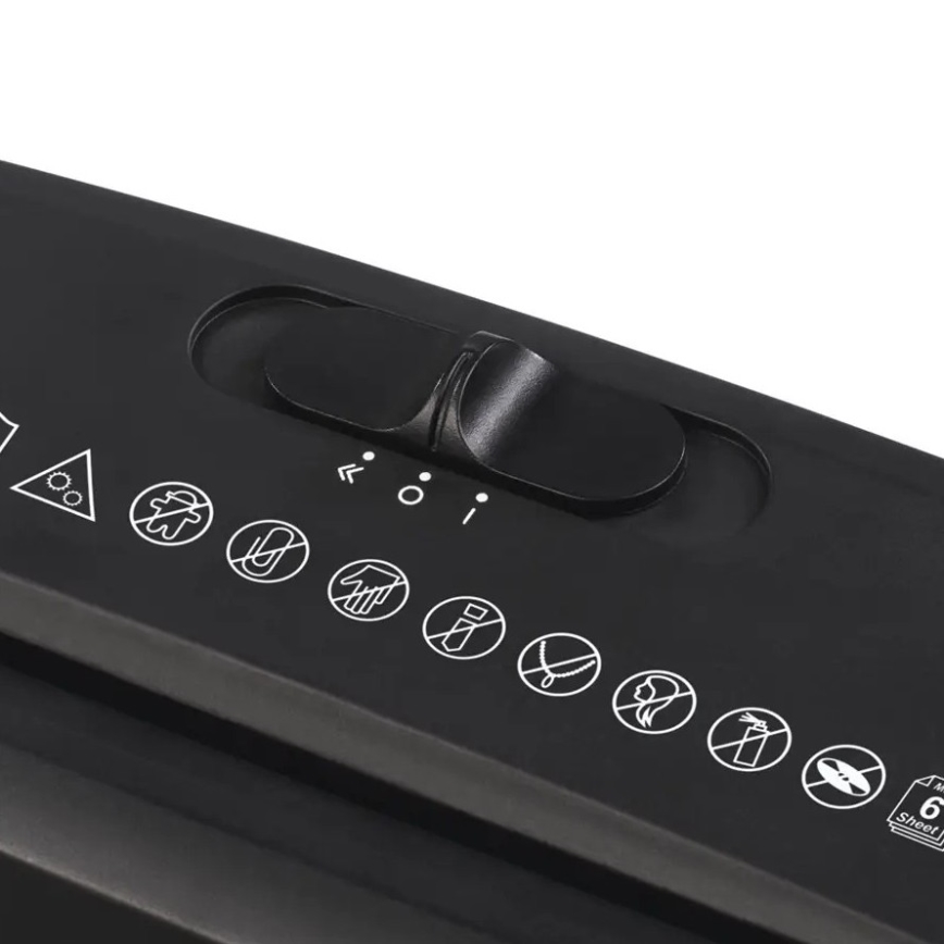 Hama - Μικρός καταστροφέας εγγράφων A4 230V μαύρος