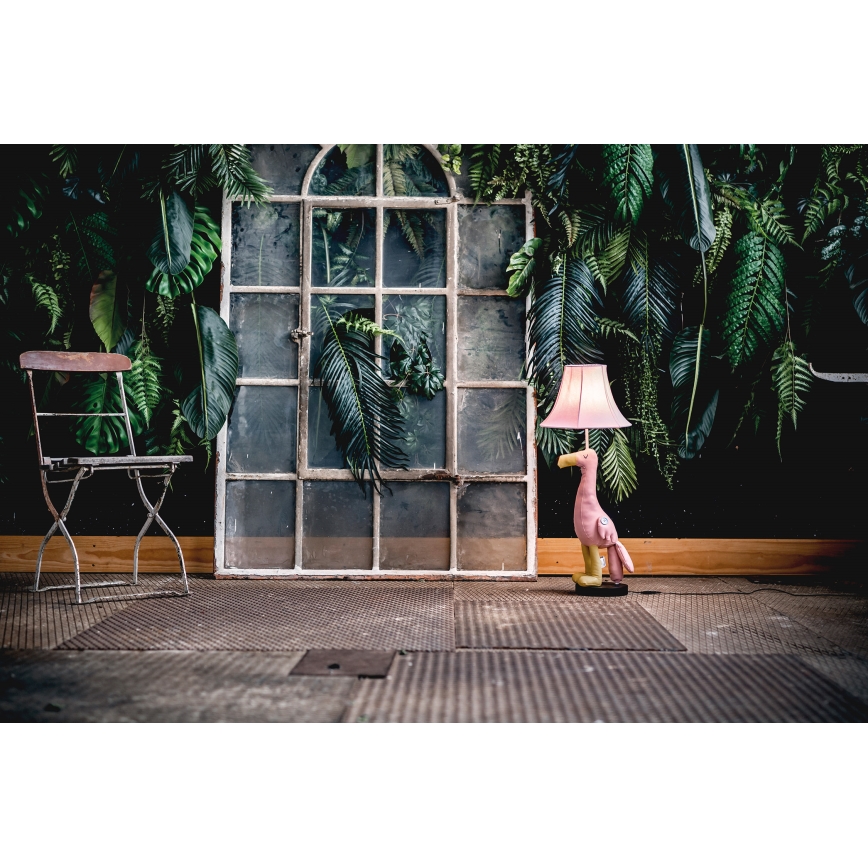 Happy Lamps - LED Παιδική επιδαπέδια λάμπα MINGO LED/5,4W/230V φλαμίνγκο