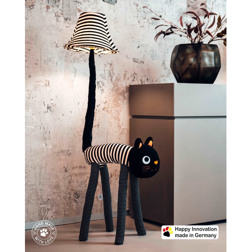 Happy Lamps - LED Παιδική επιδαπέδια λάμπα LUNA LED/5,4W/230V γάτα