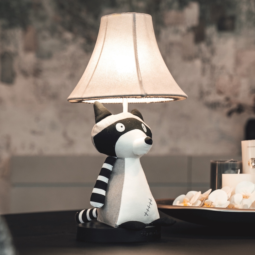 Happy Lamps - Παιδική επιτραπέζια λάμπα LED BEN LED/5,4W/230V ρακούν