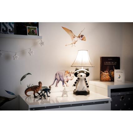 Happy Lamps - Παιδική επιτραπέζια λάμπα LED BEN LED/5,4W/230V ρακούν