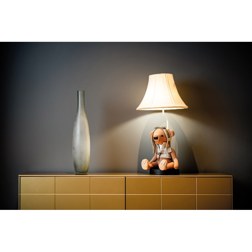 Happy Lamps - Παιδική επιτραπέζια λάμπα LED CHARLES LED/5,4W/230V αρκούδα