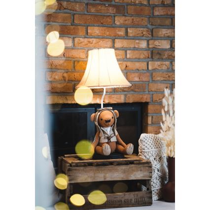 Happy Lamps - Παιδική επιτραπέζια λάμπα LED CHARLES LED/5,4W/230V αρκούδα