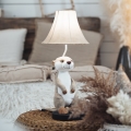 Happy Lamps - Παιδική επιτραπέζια λάμπα LED EDDIE LED/5,4W/230V νυφίτσα