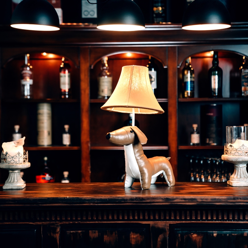 Happy Lamps - Παιδική επιτραπέζια λάμπα LED WALDI LED/5,4W/230V dachshund