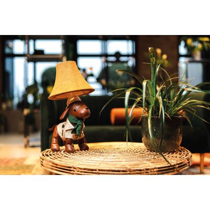 Happy Lamps - Παιδικό επιτραπέζιο φωτιστικό SPIKE LED/5,4W/230V κυνηγετικός σκύλος