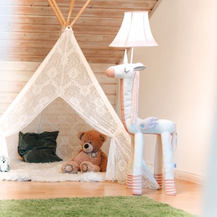 Happy Lamps - Παιδικό επιδαπέδιο φωτιστικό BONITA LED/5,4W/230V μονόκερος