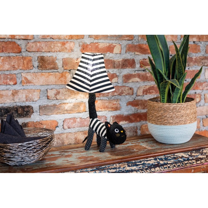 Happy Lamps - Παιδική επιτραπέζια λάμπα LED BABY LUNA LED/5,4W/230V γάτα