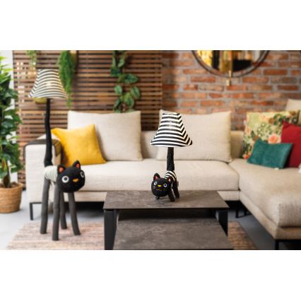 Happy Lamps - Παιδική επιτραπέζια λάμπα LED BABY LUNA LED/5,4W/230V γάτα