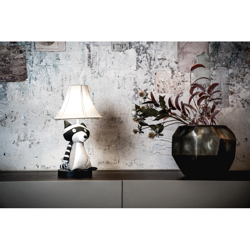 Happy Lamps - Παιδική επιτραπέζια λάμπα LED BEN LED/5,4W/230V ρακούν