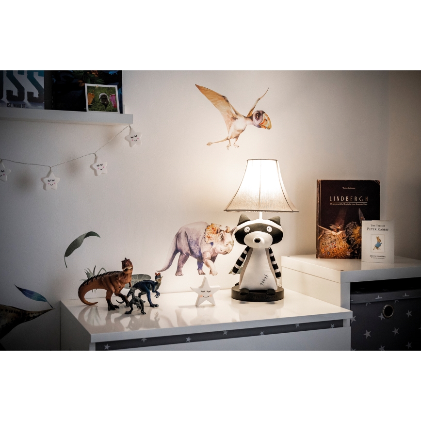 Happy Lamps - Παιδική επιτραπέζια λάμπα LED BEN LED/5,4W/230V ρακούν