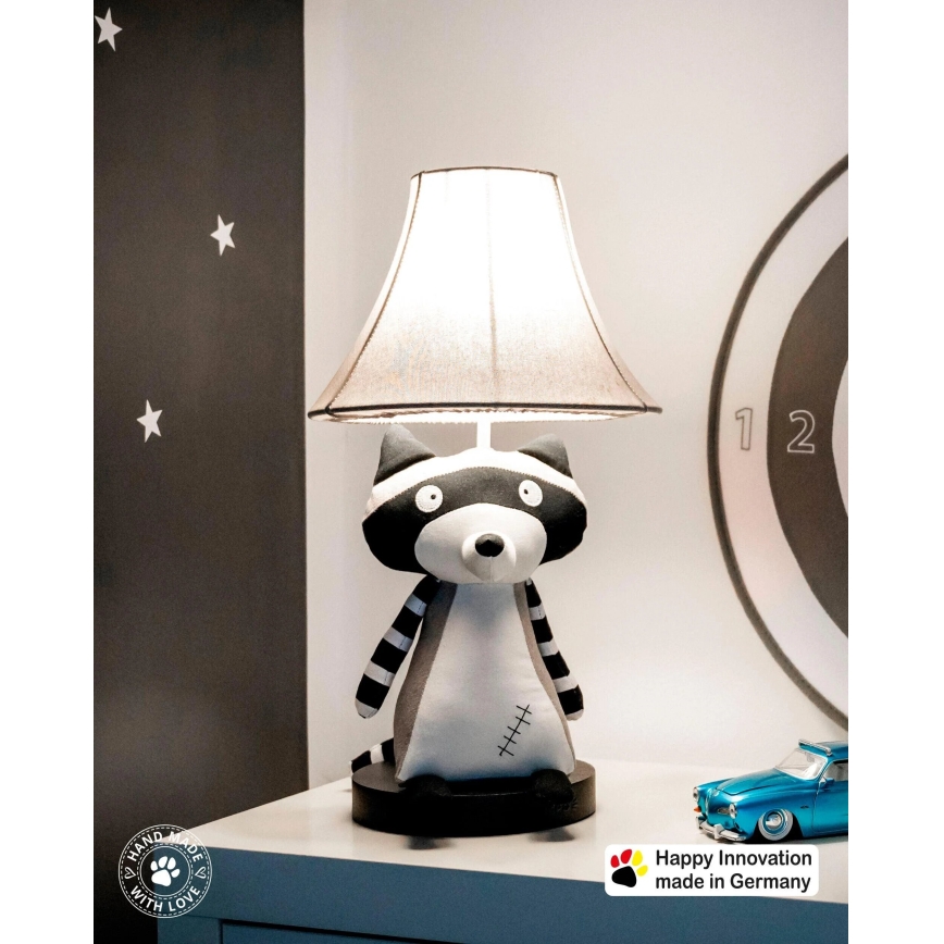 Happy Lamps - Παιδική επιτραπέζια λάμπα LED BEN LED/5,4W/230V ρακούν
