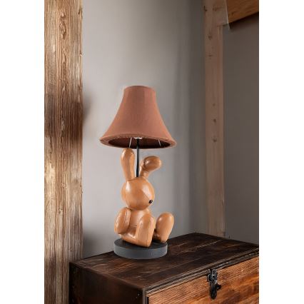 Happy Lamps - Παιδική επιτραπέζια λάμπα LED BENNY LED/5,4W/230V κουνέλι
