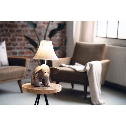 Happy Lamps - Παιδική επιτραπέζια λάμπα LED BOBBY LED/5,4W/230V ελέφαντας