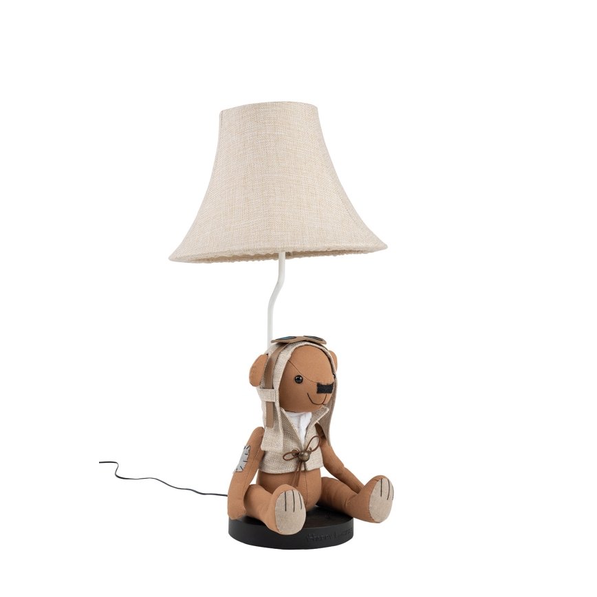 Happy Lamps - Παιδική επιτραπέζια λάμπα LED CHARLES LED/5,4W/230V αρκούδα