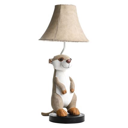 Happy Lamps - Παιδική επιτραπέζια λάμπα LED EDDIE LED/5,4W/230V νυφίτσα