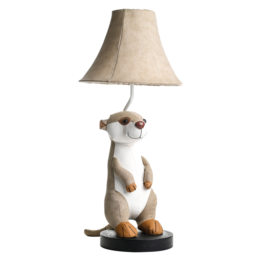Happy Lamps - Παιδική επιτραπέζια λάμπα LED EDDIE LED/5,4W/230V νυφίτσα