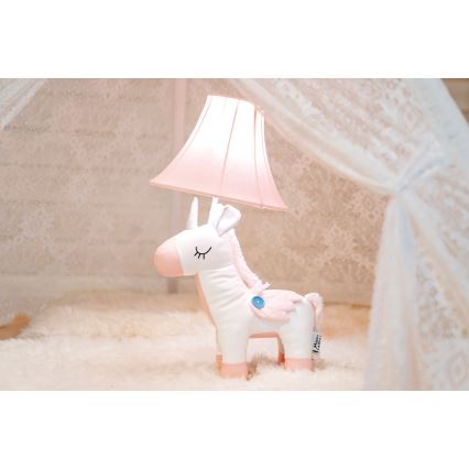 Happy Lamps - Παιδική επιτραπέζια λάμπα LED ELSA LED/5,4W/230V μονόκερος