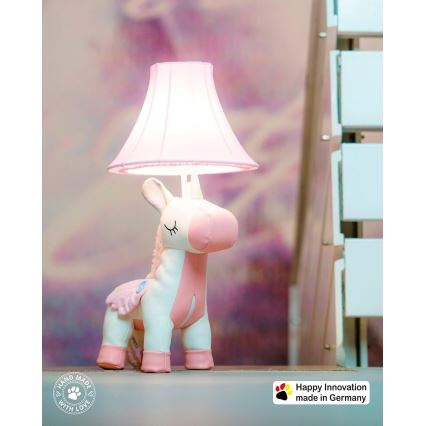 Happy Lamps - Παιδική επιτραπέζια λάμπα LED ELSA LED/5,4W/230V μονόκερος