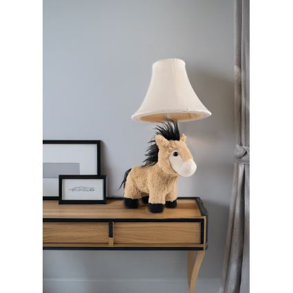 Happy Lamps - Παιδική επιτραπέζια λάμπα LED ELVIS LED/5,4W/230V άλογο