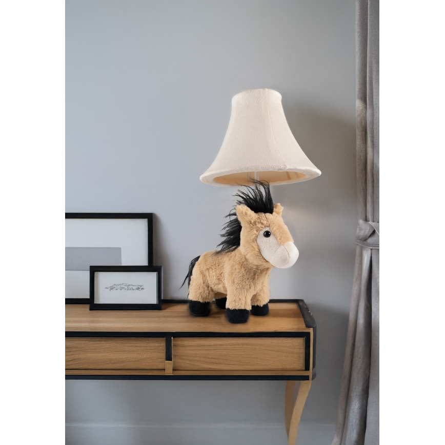 Happy Lamps - Παιδική επιτραπέζια λάμπα LED ELVIS LED/5,4W/230V άλογο