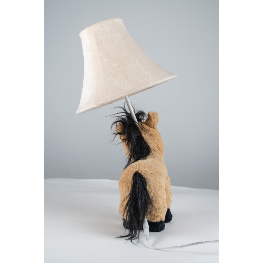 Happy Lamps - Παιδική επιτραπέζια λάμπα LED ELVIS LED/5,4W/230V άλογο