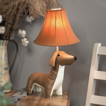 Happy Lamps - Παιδική επιτραπέζια λάμπα LED WALDI LED/5,4W/230V dachshund