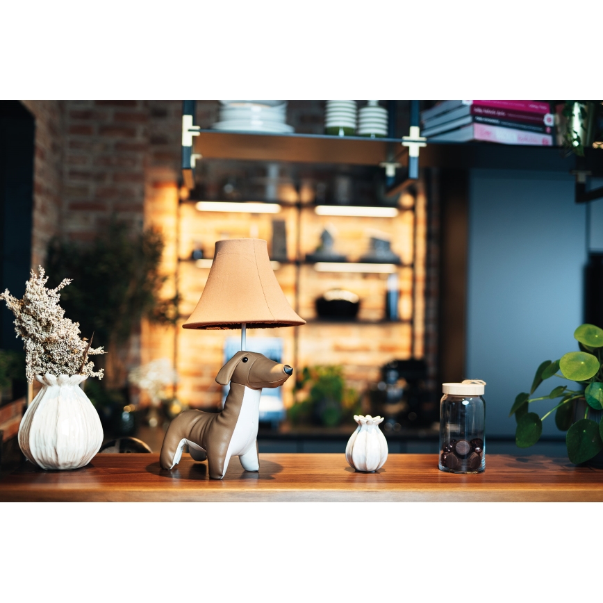 Happy Lamps - Παιδική επιτραπέζια λάμπα LED WALDI LED/5,4W/230V dachshund