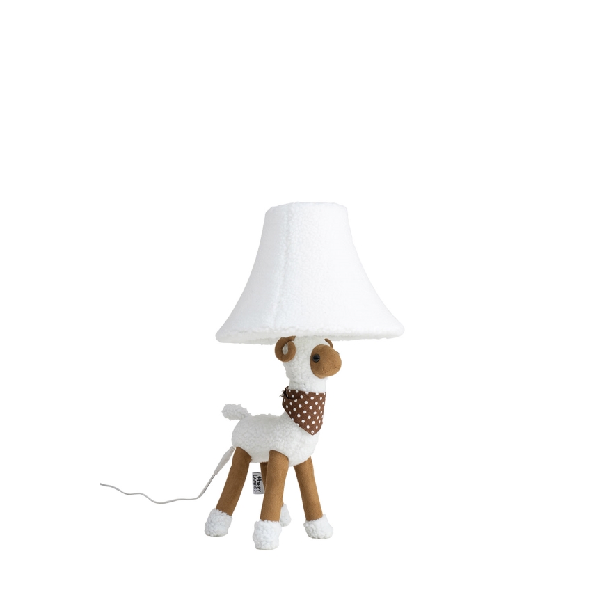 Happy Lamps - Παιδική επιτραπέζια λάμπα LED WOLLE LED/5,4W/230V πρόβατο