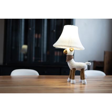 Happy Lamps - Παιδική επιτραπέζια λάμπα LED WOLLE LED/5,4W/230V πρόβατο
