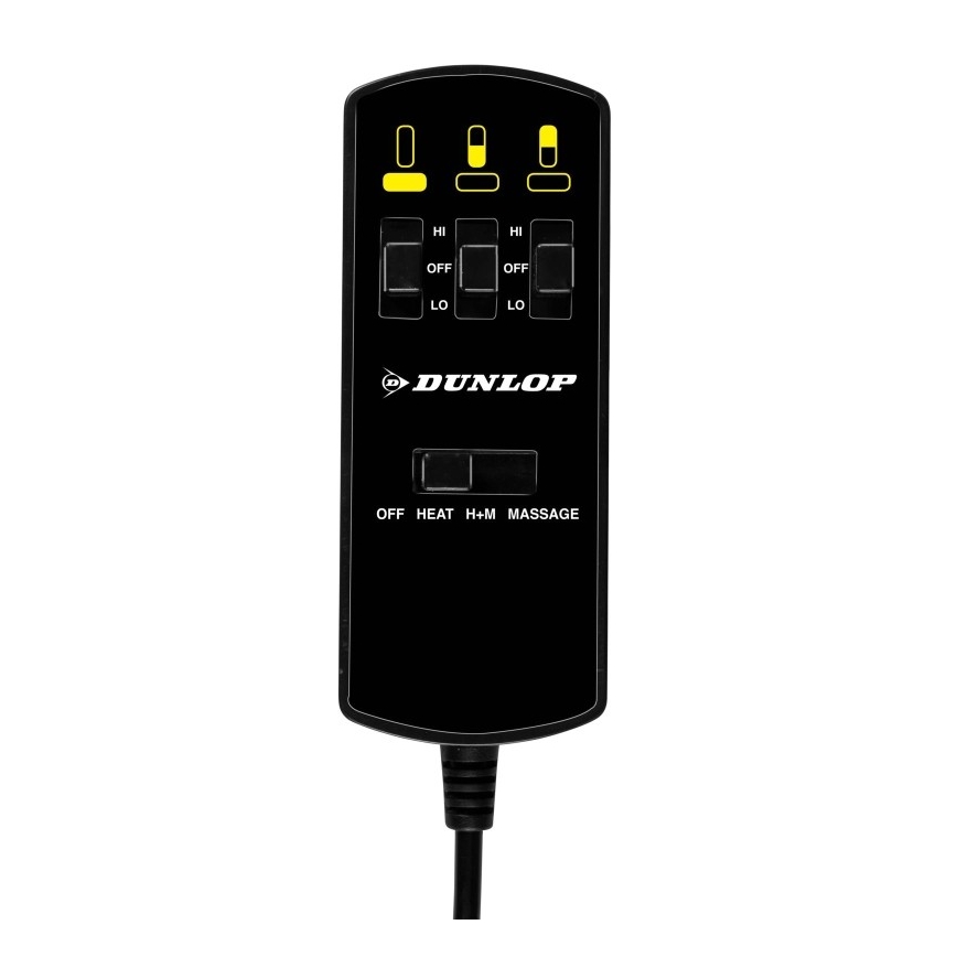 Heating και massage mat για the car DUNLOP 12V