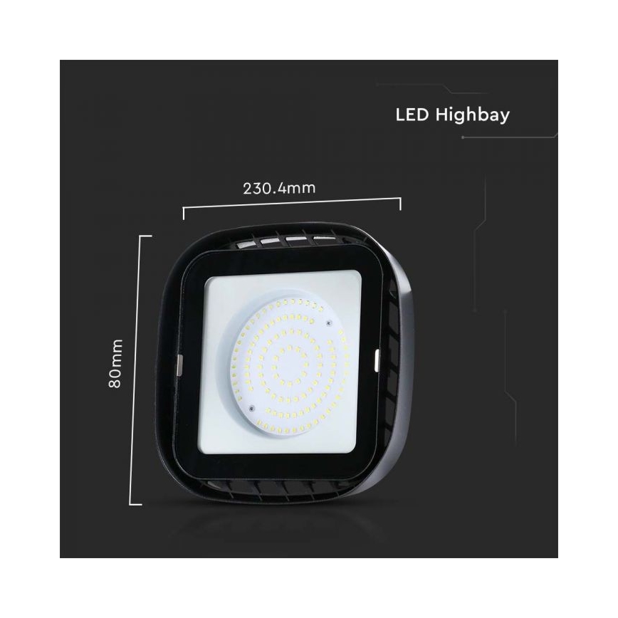 Heavy-duty LED φωτιστικό High Bay LED/100W/230V 6500K IP65