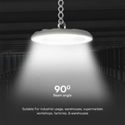 Heavy-duty LED φωτιστικό High Bay LED/100W/230V 3000/4000/6500K IP65 ø 23,5 cm