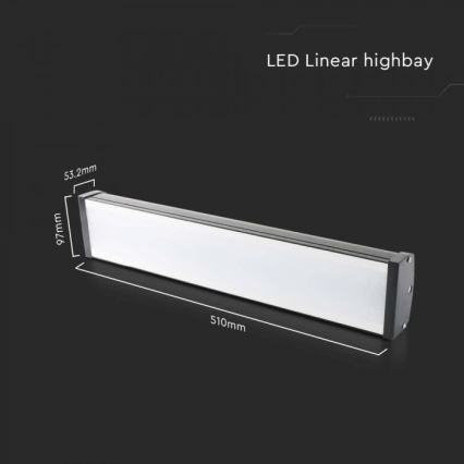 Heavy-duty LED φωτιστικό High Bay LED/100W/230V 4000K IP65