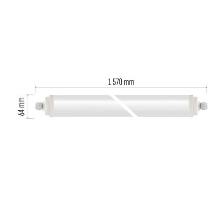Heavy-duty LED φωτιστικό LED/51W/230V IP65 4000K 157 cm