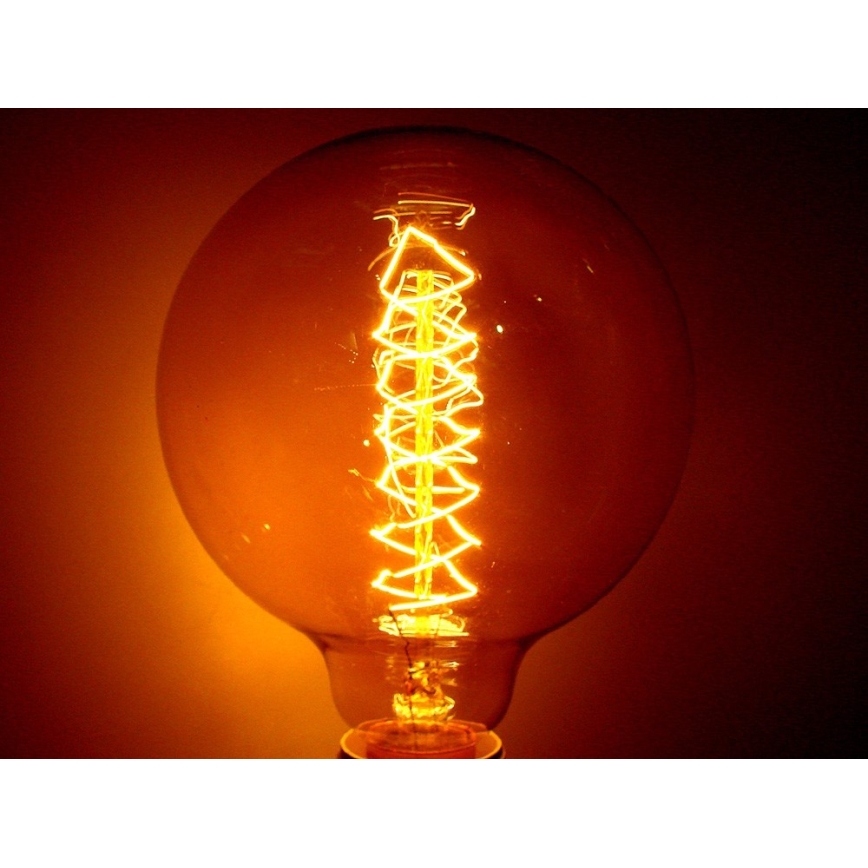 Heavy Duty διακοσμητικός λαμπτήρας dimmable SELRED G125 E27/60W/230V 2200K 260 lm