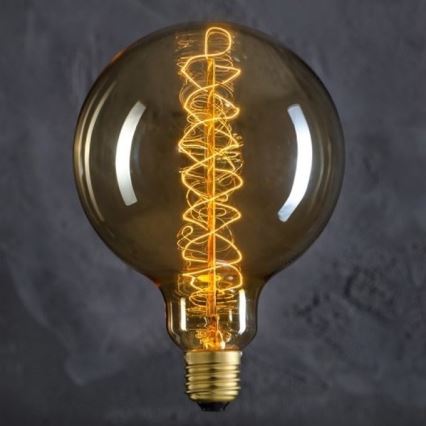 Heavy Duty διακοσμητικός λαμπτήρας dimmable SELRED G125 E27/60W/230V 2200K 260 lm