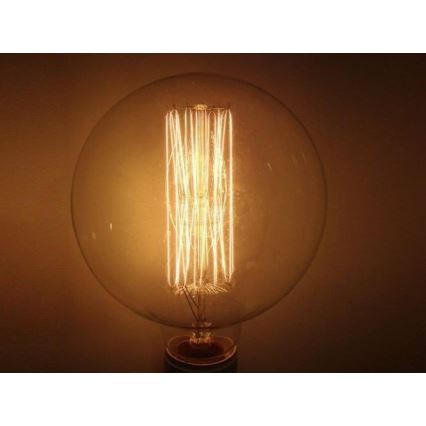 Heavy Duty διακοσμητικός λαμπτήρας dimmable SELRED G125 E27/60W/230V 2200K 120 lm