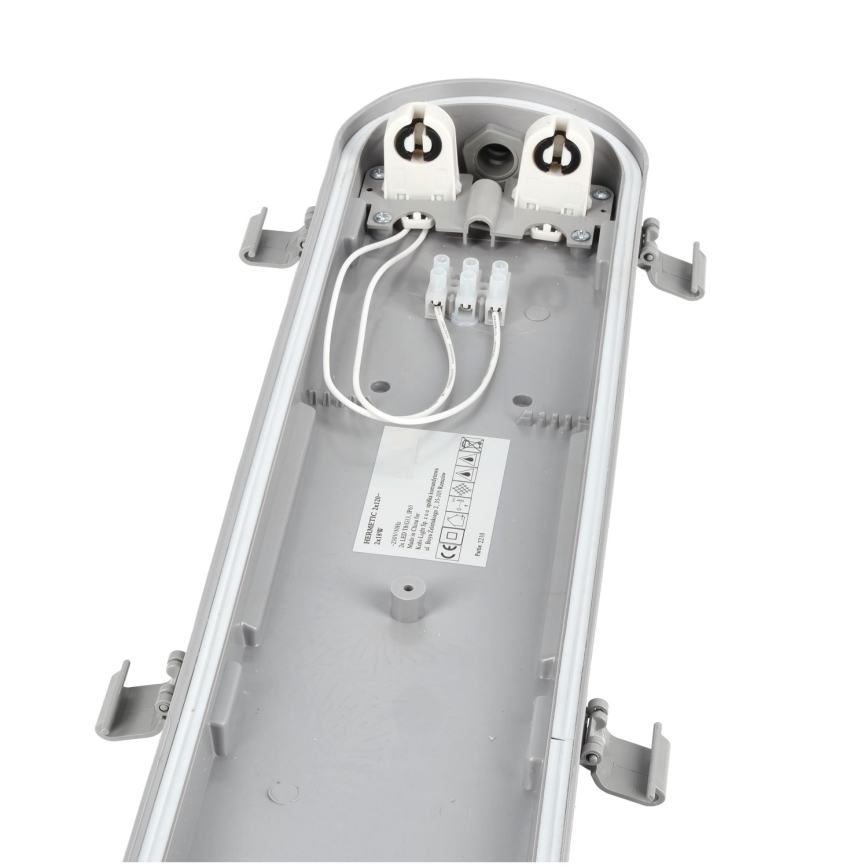 Heavy-duty φωτιστικό φθορίου 2xG13/22W/230V IP65