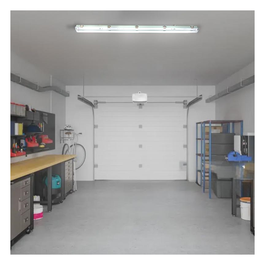 Heavy-duty φωτιστικό φθορίου T8 2xG13/18W/230V IP65 126 cm